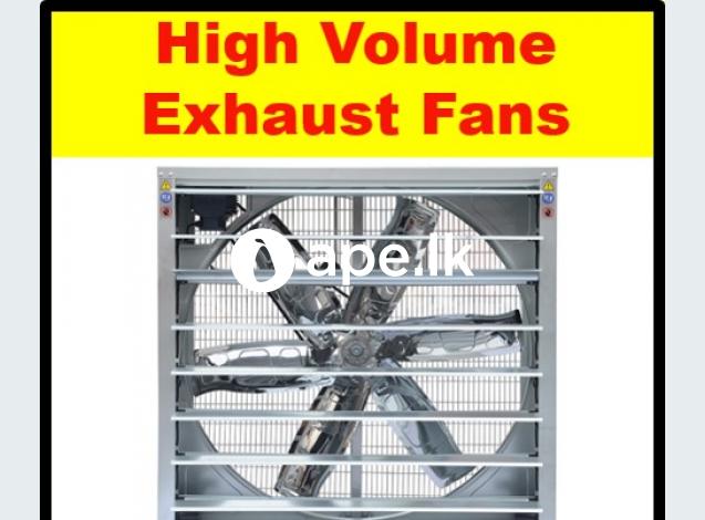 Exhaust fans Srilanka, Wall exhaust shutters  fans
